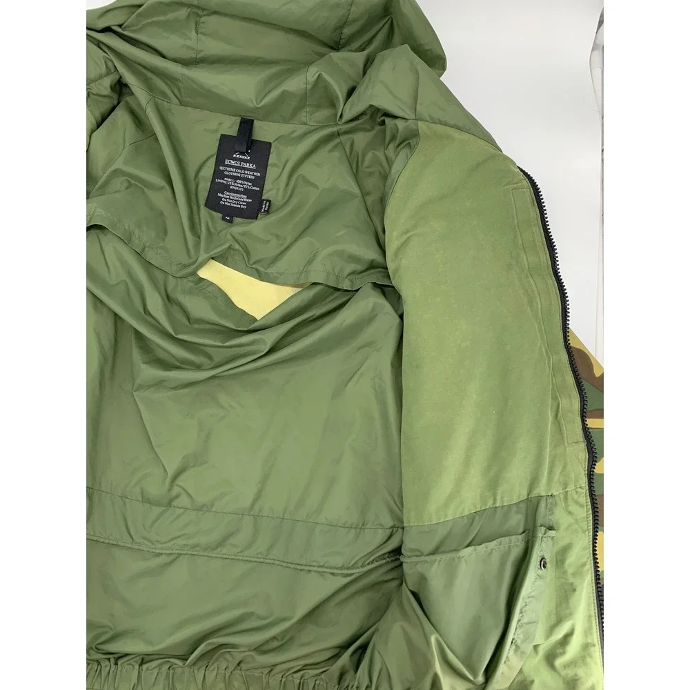 Rothco ECWCS Jacket Mens Medium Camo Green Nylon Extreme Cold Weather System - Picture 5 of 9